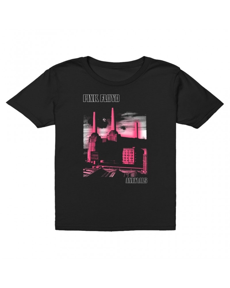 Pink Floyd Kids T-Shirt | Animals Album Pink Glow Kids T-Shirt $11.48 Kids