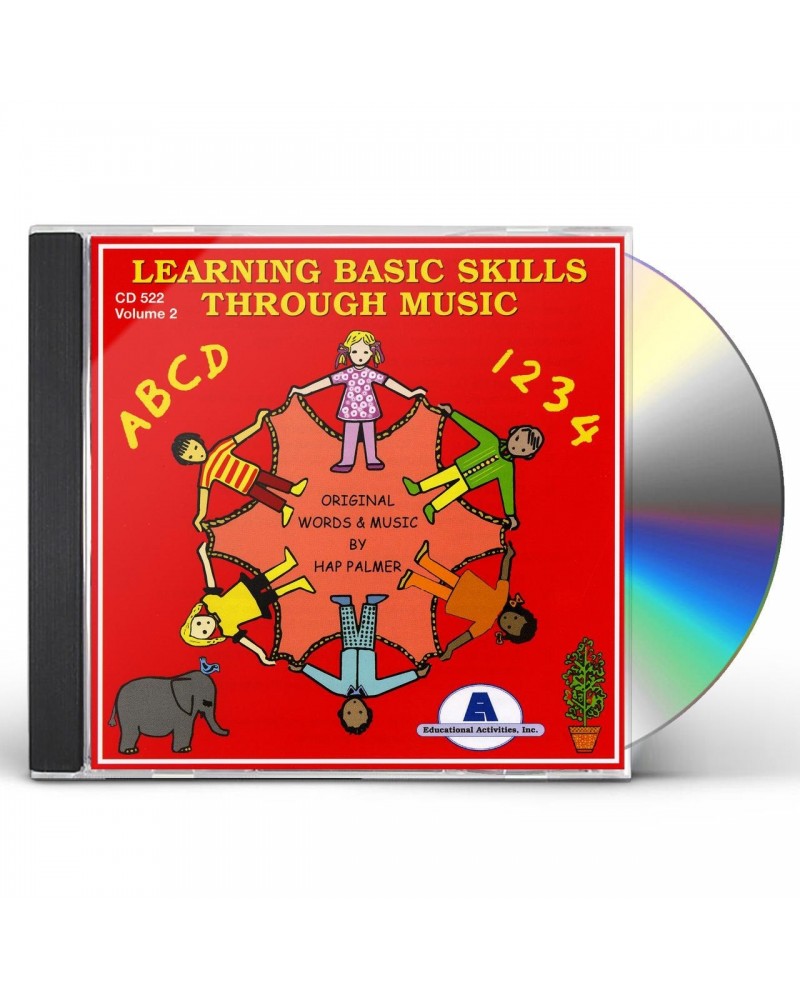 Hap Palmer LEARNING BASIC SKILLS THROUGH MUSIC - VOL. 2 CD $6.75 CD