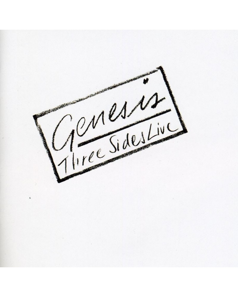 Genesis THREE SIDES LIVE CD $8.60 CD