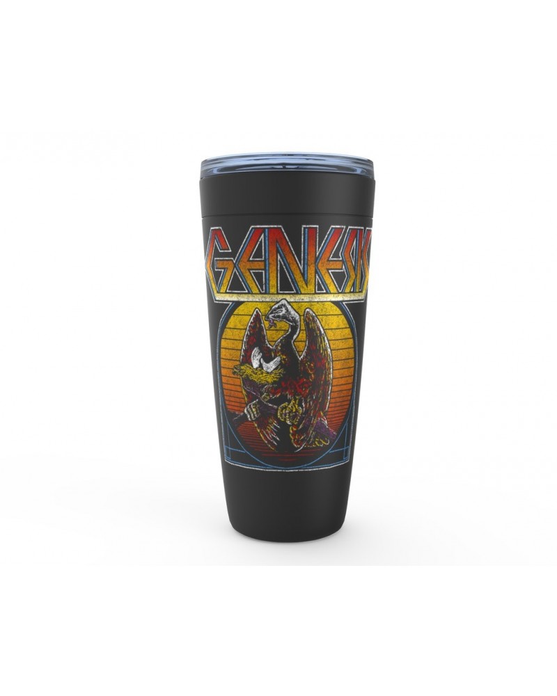 Genesis Viking Tumbler | Retro Sunset Ombre Logo Distressed Tumbler $7.98 Drinkware