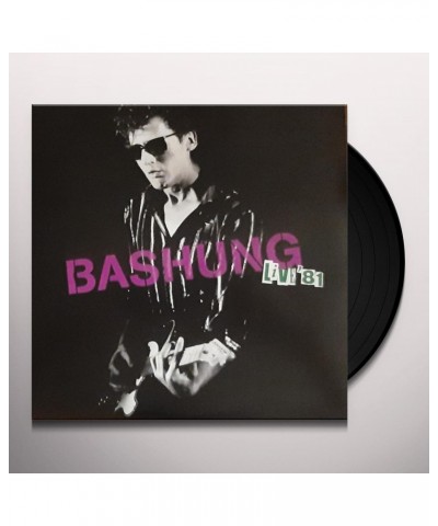 Alain Bashung Live 81 Vinyl Record $17.20 Vinyl