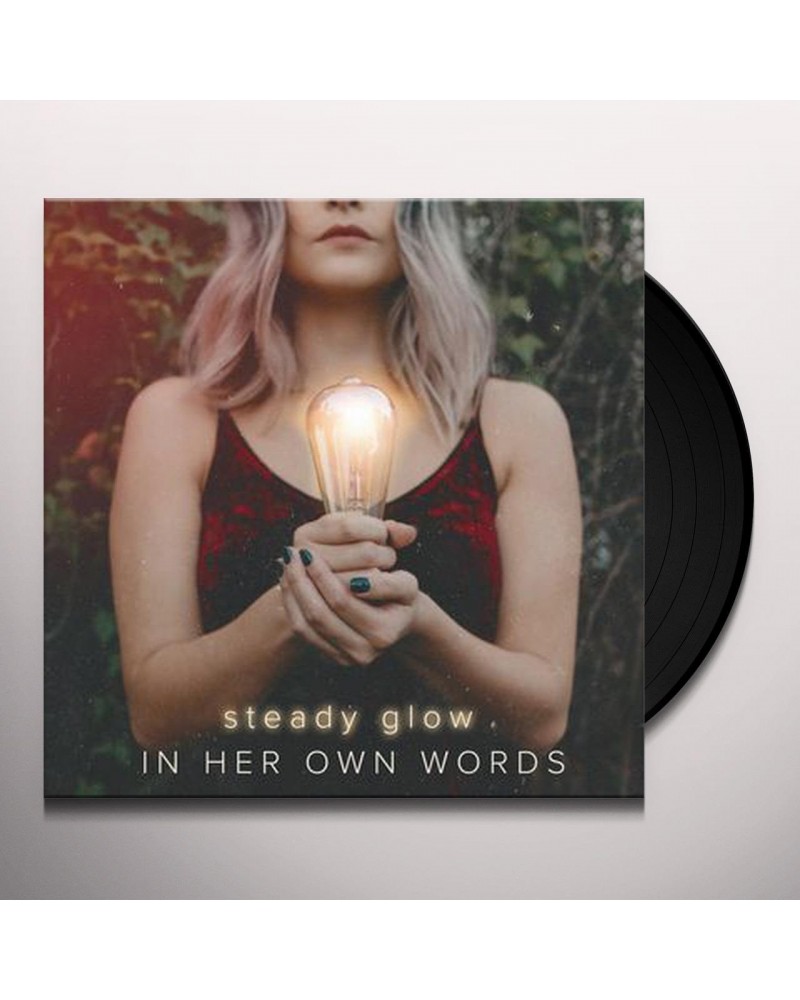 In Her Own Words Steady Glow Vinyl Record $8.20 Vinyl