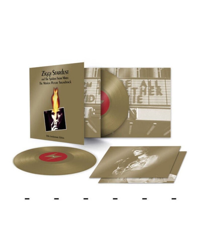 David Bowie Ziggy Stardust and The Spiders From Mars: The Motion Picture Soundtrack (50th anniversary edition) [2LP GOLD VINY...