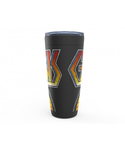 Genesis Viking Tumbler | Retro Sunset Ombre Logo Distressed Tumbler $7.98 Drinkware