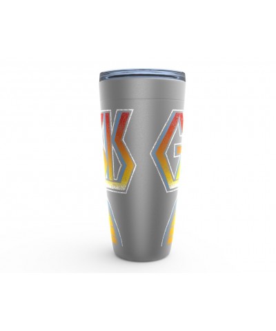 Genesis Viking Tumbler | Retro Sunset Ombre Logo Distressed Tumbler $7.98 Drinkware