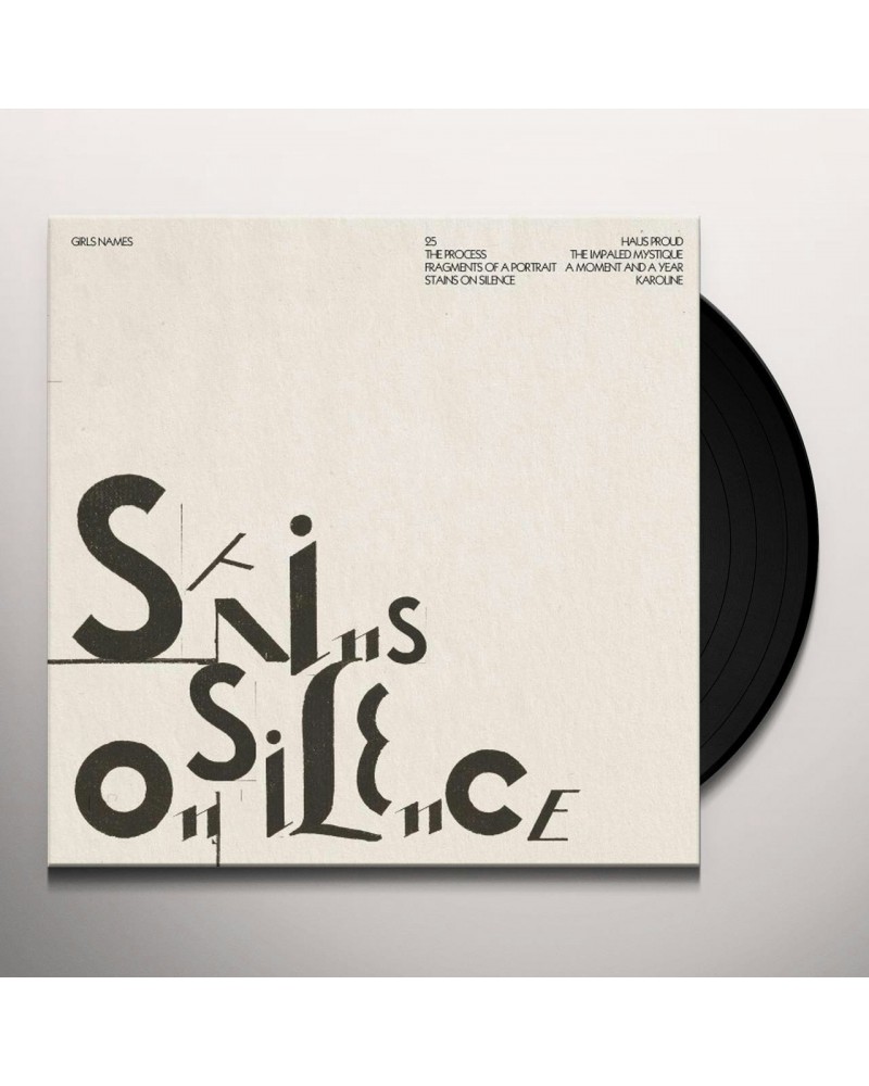 Girls Names Stains on Silence Vinyl Record $10.58 Vinyl