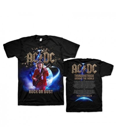 AC/DC Limited Edition Thunderstruck Around The World T-Shirt $18.00 Shirts