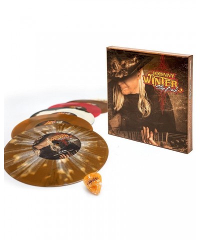 Johnny Winter STEP BACK Vinyl Record Box Set $17.38 Vinyl