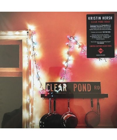 Kristin Hersh Clear Pond Road (Clear) Vinyl Record $14.72 Vinyl