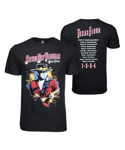 Stevie Ray Vaughan T Shirt | Stevie Ray Vaughan 1984 Tour T-Shirt $9.18 Shirts