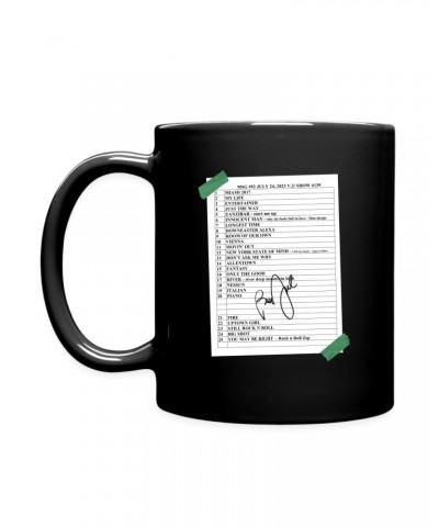 Billy Joel "7-24-23 MSG Set List" Black Mug Online Exclusive $7.53 Drinkware