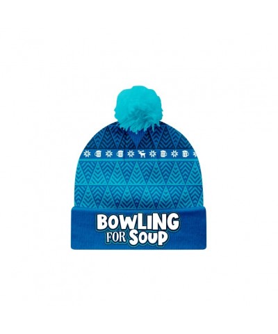 Bowling For Soup Winter Bobble Beanie $10.00 Hats