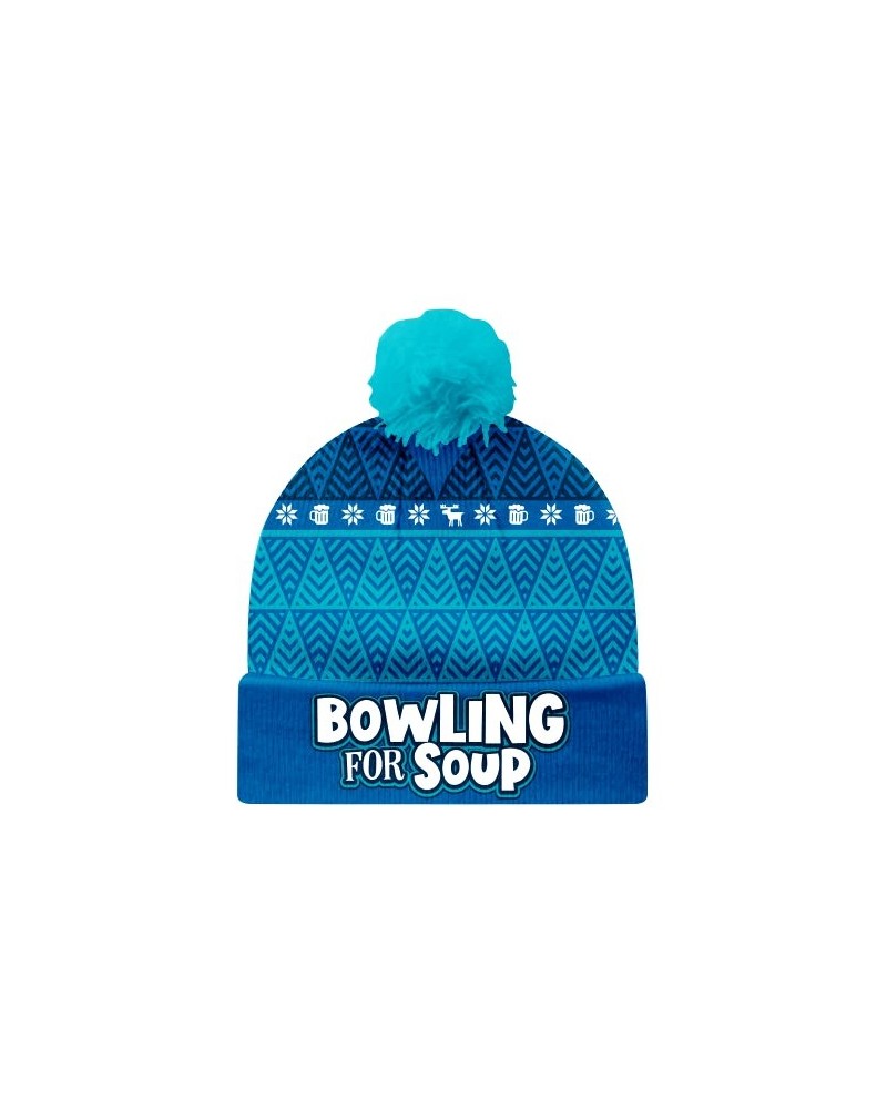 Bowling For Soup Winter Bobble Beanie $10.00 Hats