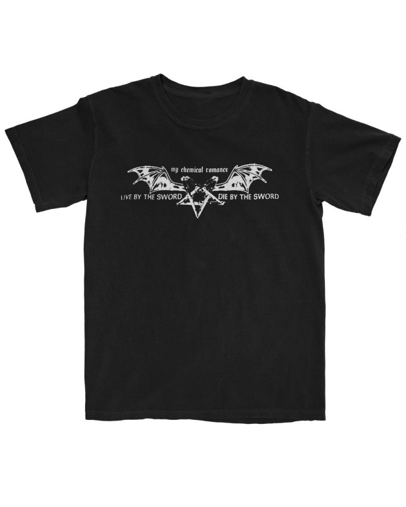 My Chemical Romance Pentagram Wings T-Shirt $9.55 Shirts