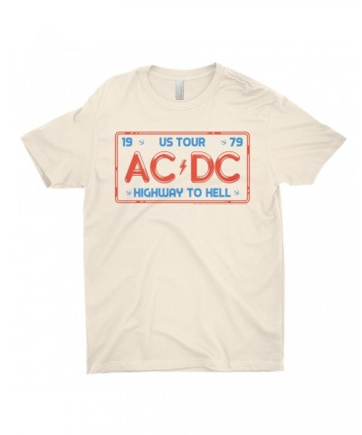 AC/DC T-Shirt | Highway To Hell License Plate US Tour Shirt $7.98 Shirts