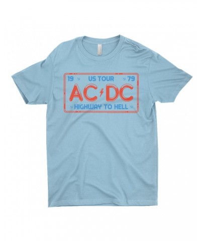 AC/DC T-Shirt | Highway To Hell License Plate US Tour Shirt $7.98 Shirts