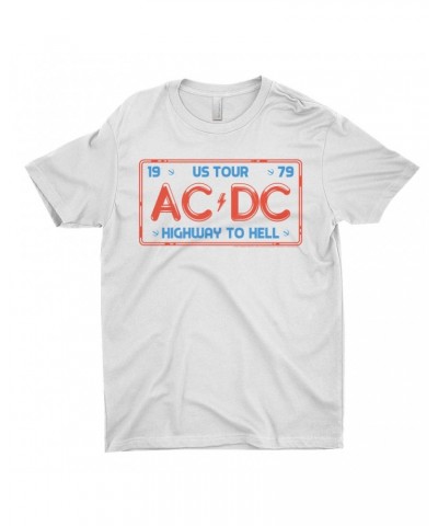 AC/DC T-Shirt | Highway To Hell License Plate US Tour Shirt $7.98 Shirts