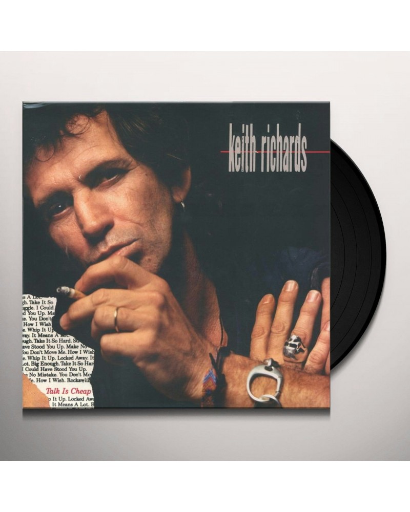 Keith Richards Talk Is Cheap Vinyl Record $12.96 Vinyl