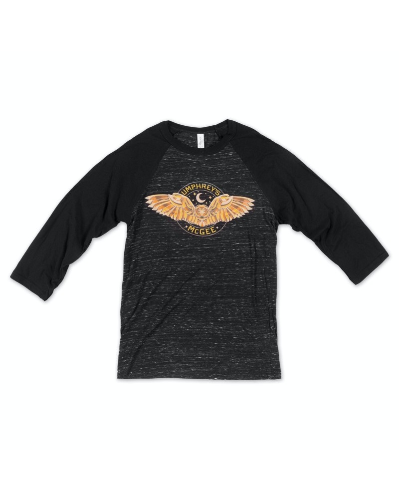 Umphrey's McGee 3/4 Sleeve Owl Raglan Tee $4.30 Shirts