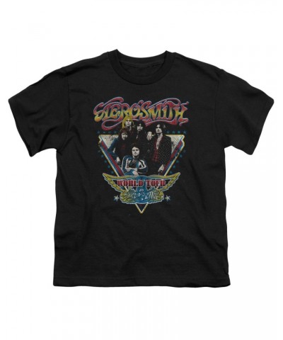 Aerosmith Youth Tee | TRIANGLE STARS Youth T Shirt $6.12 Kids