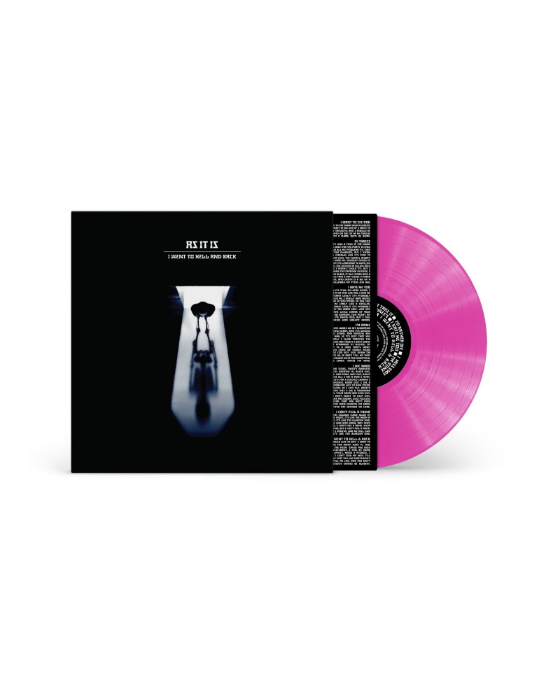 AS IT IS "I WENT TO HELL AND BACK" Pink Vinyl $9.65 Vinyl