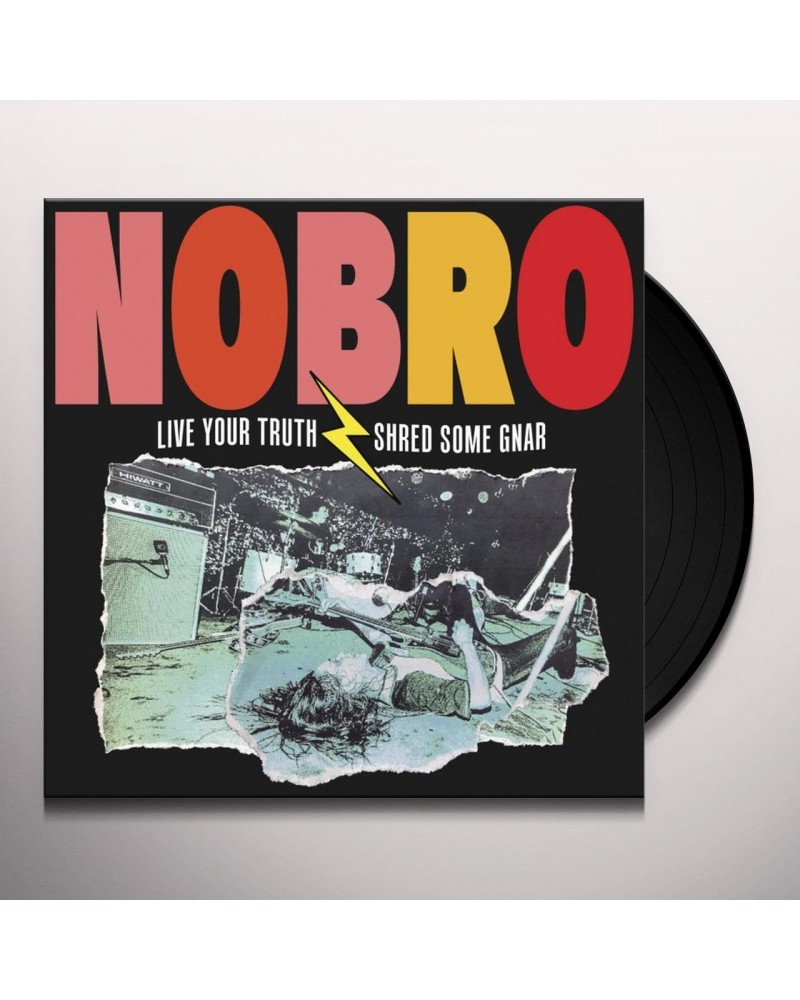 NOBRO Live Your Truth Shred Some Gnar Vinyl Record $10.00 Vinyl