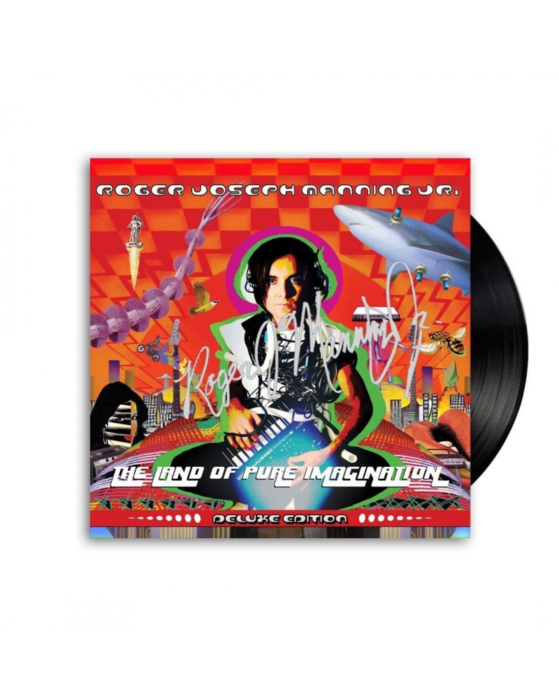 Roger Joseph Manning Jr. Signed Land of Pure Imagination Vinyl $21.50 Vinyl