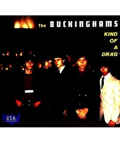 The Buckinghams KIND OF A DRAG - YELLOW & GOLD SMOKE Vinyl Record $8.08 Vinyl