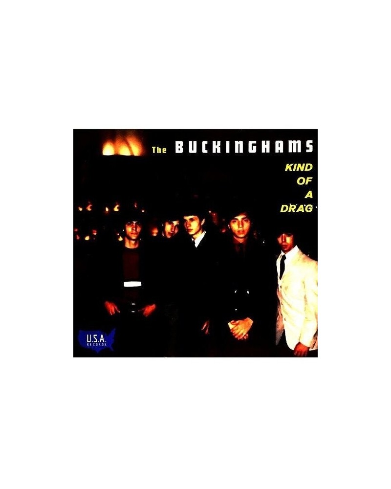 The Buckinghams KIND OF A DRAG - YELLOW & GOLD SMOKE Vinyl Record $8.08 Vinyl