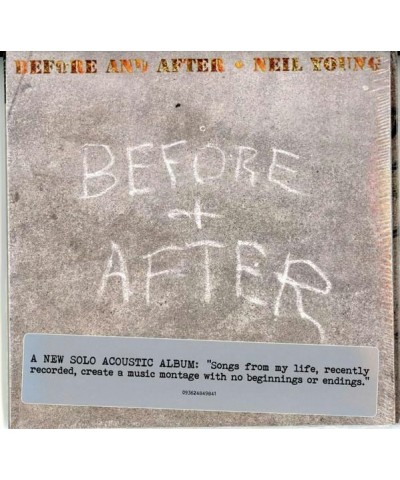 Neil Young BEFORE & AFTER CD $9.60 CD