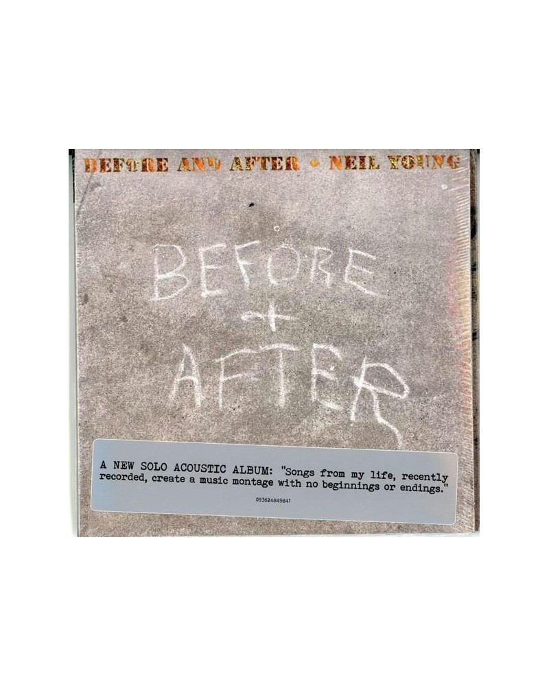 Neil Young BEFORE & AFTER CD $9.60 CD