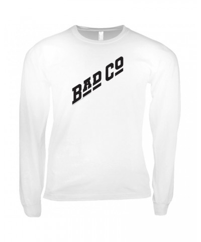 Bad Company Long Sleeve Shirt | Classic Logo Black Shirt $10.48 Shirts