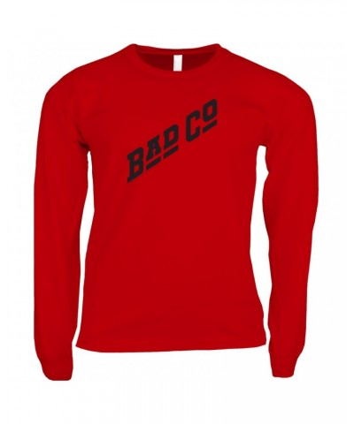 Bad Company Long Sleeve Shirt | Classic Logo Black Shirt $10.48 Shirts