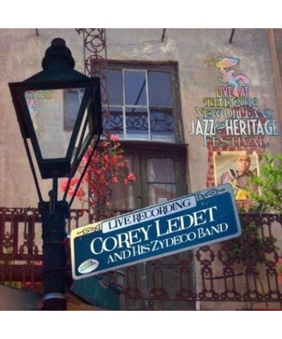 Corey Ledet LIVE AT JAZZFEST 2013 CD $7.35 CD