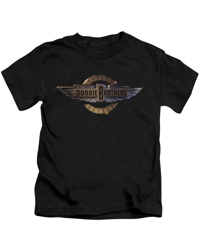 The Doobie Brothers Kids T Shirt | BIKER LOGO Kids Tee $6.45 Kids