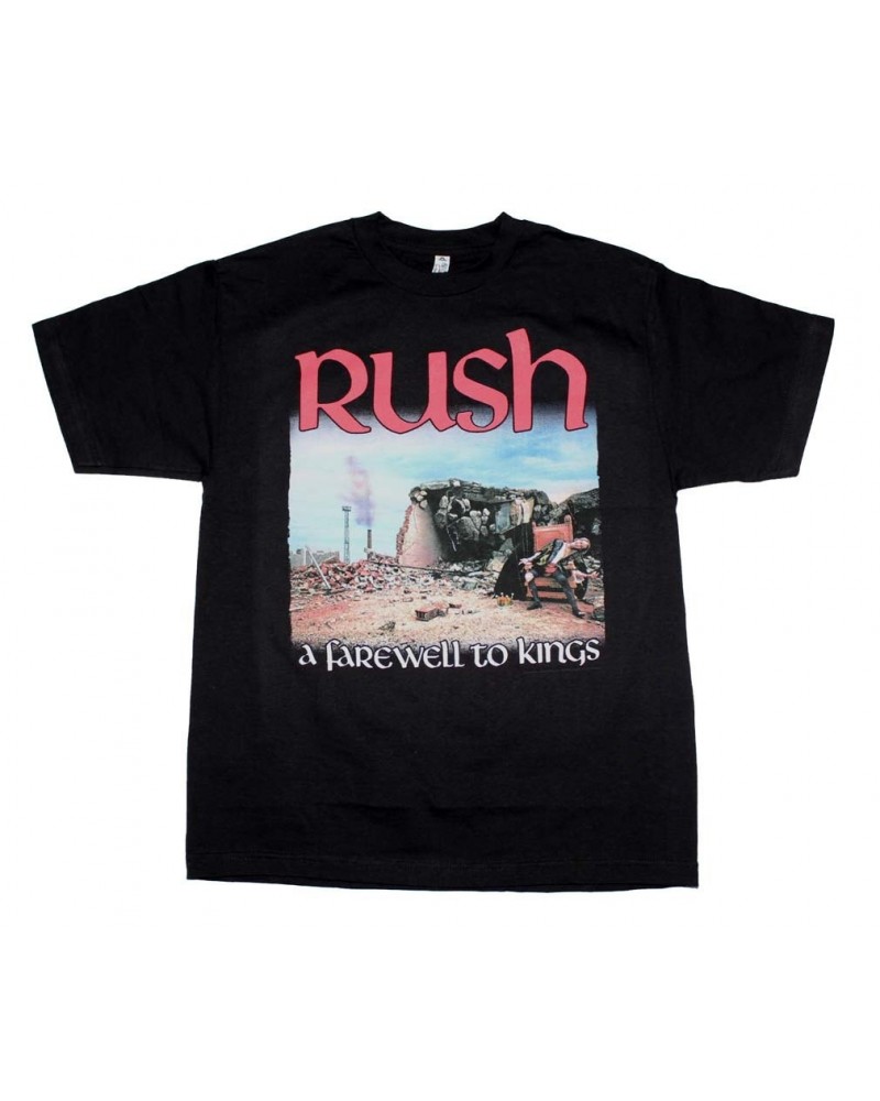 Rush T Shirt | Rush A Farewell To Kings T-Shirt $5.48 Shirts