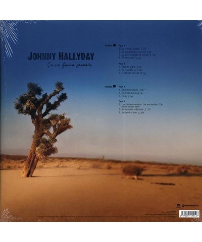 Johnny Hallyday LP - Ca Ne Finira Jamais (2xLP) (Vinyl) $21.32 Vinyl