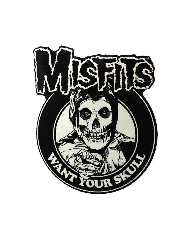 Misfits "Want Your Skull" Sticker $1.20 Accessories