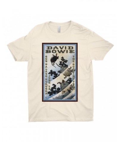 David Bowie T-Shirt | The Outside Tour Japan Concert Poster Shirt $11.73 Shirts