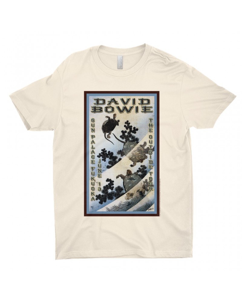 David Bowie T-Shirt | The Outside Tour Japan Concert Poster Shirt $11.73 Shirts