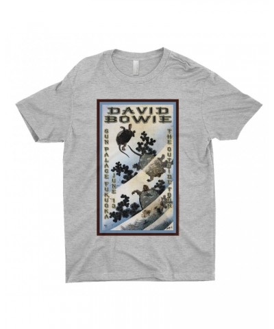 David Bowie T-Shirt | The Outside Tour Japan Concert Poster Shirt $11.73 Shirts