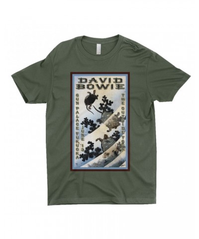 David Bowie T-Shirt | The Outside Tour Japan Concert Poster Shirt $11.73 Shirts