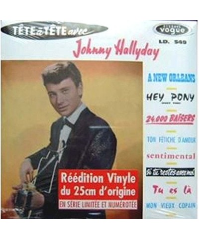 Johnny Hallyday TTE TTE AVEC JOHNNY (DIGIPACK D (GER) Vinyl Record $22.50 Vinyl