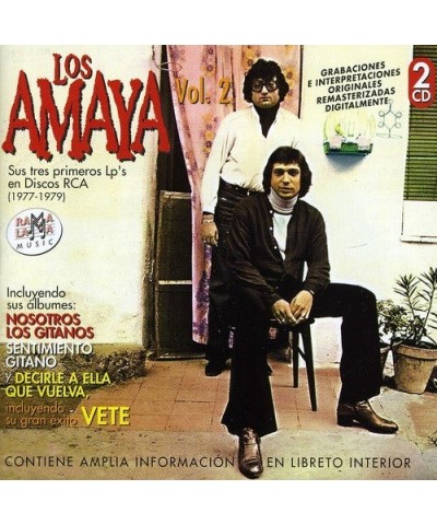 Los Amaya SUS TRES PRIMEROS LP'S EN DISCOS RCA (1977-1979) CD $7.20 Vinyl