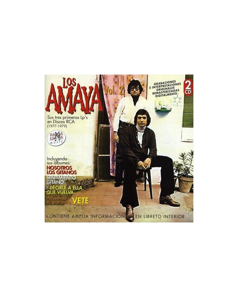 Los Amaya SUS TRES PRIMEROS LP'S EN DISCOS RCA (1977-1979) CD $7.20 Vinyl