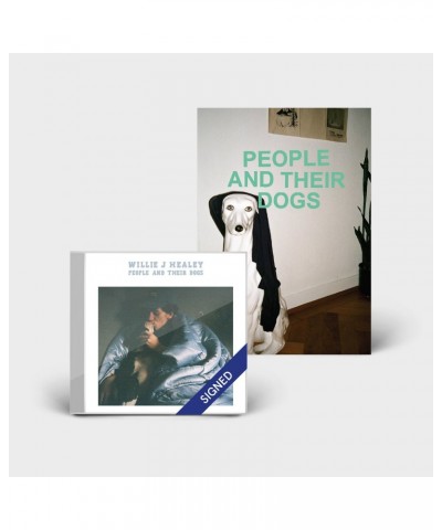 Willie J Healey PEOPLE AND THEIR DOGS - SIGNED CD + ZINE $7.11 CD