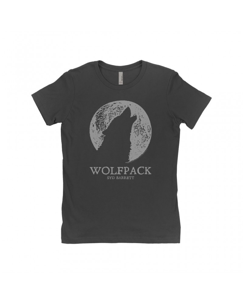 Syd Barrett Ladies' Boyfriend T-Shirt | Wolfpack Distressed Shirt $11.73 Shirts