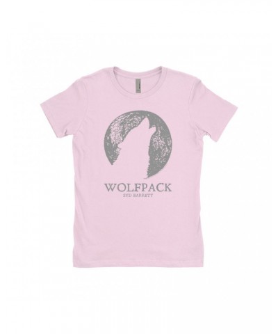 Syd Barrett Ladies' Boyfriend T-Shirt | Wolfpack Distressed Shirt $11.73 Shirts