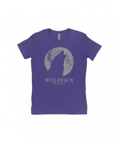 Syd Barrett Ladies' Boyfriend T-Shirt | Wolfpack Distressed Shirt $11.73 Shirts