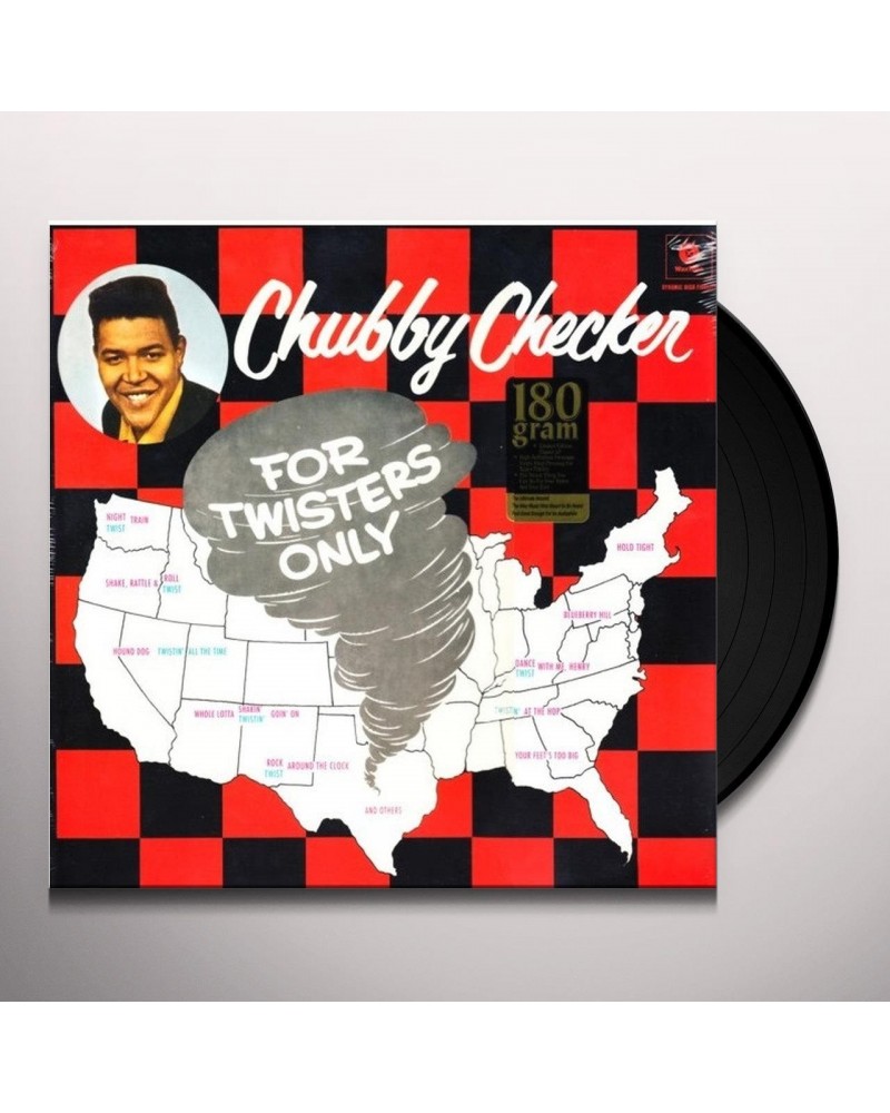 Chubby Checker FOR TWISTERS ONLY + 2 BONUS TRACKS Vinyl Record $4.20 Vinyl